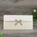 Rectangle Invitation Card with Envelope Tartan Design Thank You Card 